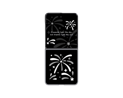 Husa Gp-fff776cub Samsung Flipsuit Fireworks pentru Galaxy Z Flip 8