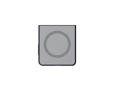 Husa Gp-fpf776hid Samsung Mirror Magnet pentru Galaxy Z Flip 8 Argintiu