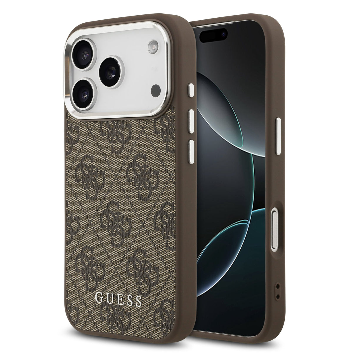 Husa Guess 4G Magsafe pentru iPhone 17 Pro Maro
