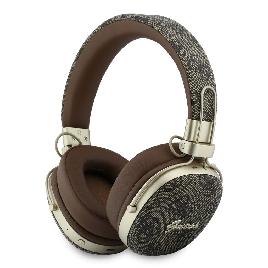 Casti Guess 4G Metal Script Logo ENC Wireless Maro
