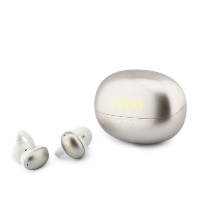 Casti Guess Metallic Finish Classic Logo OWS Wireless Auriu