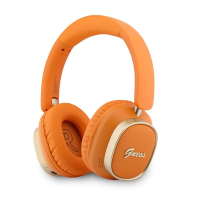 Casti Guess Rectangle Metal Script Logo ENC Wireless Portocaliu