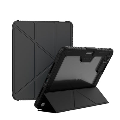 Husa Nillkin Bumper PRO Protective Stand Multi-angle pentru iPad Pro 11 2024 Negru