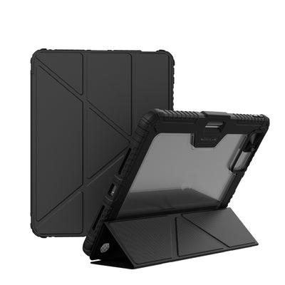 Husa Nillkin Bumper PRO Protective Stand Multi-angle pentru iPad Pro 13 2024 Negru