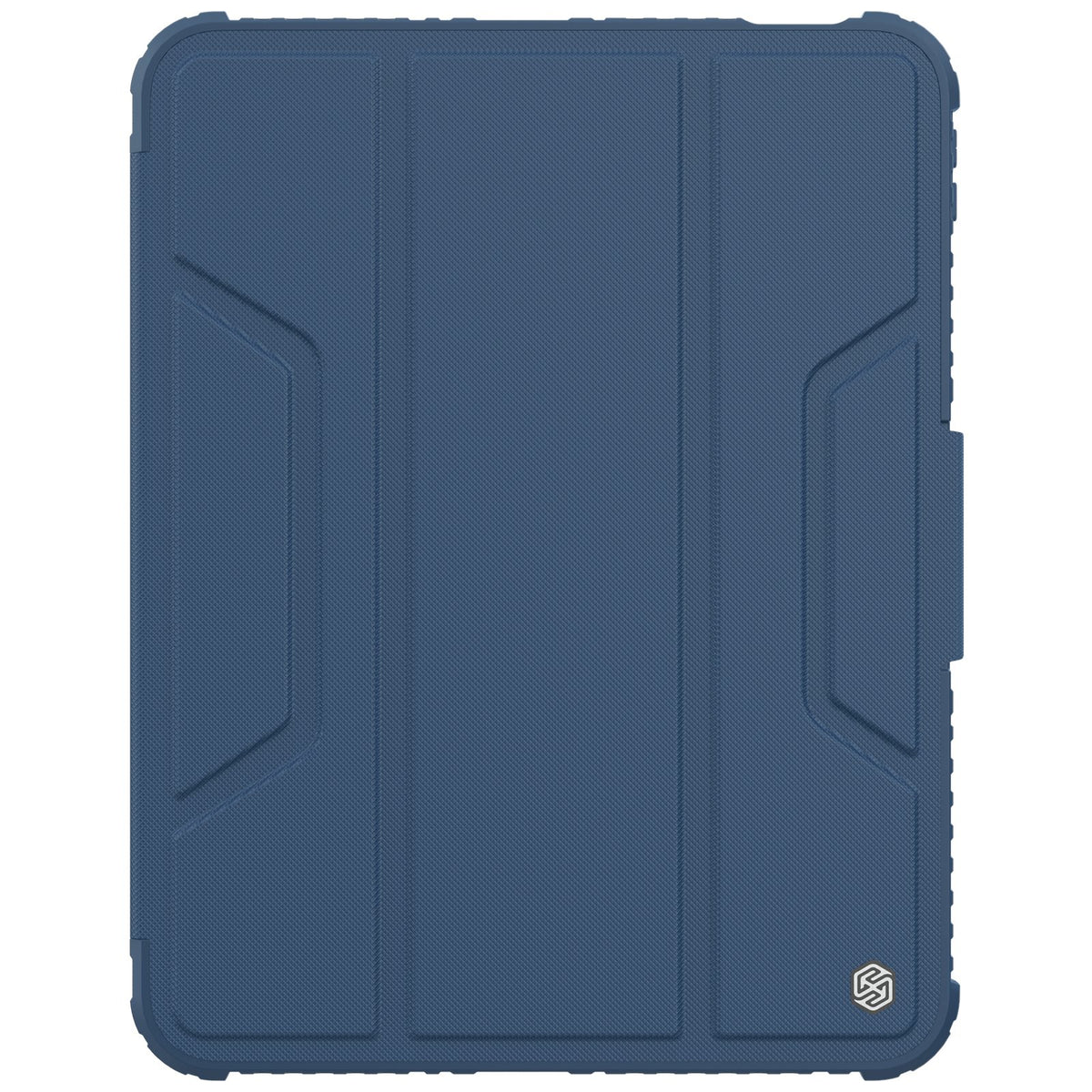 Husa Nillkin Bumper PRO Protective Stand pentru iPad 10.9 2022/11 2025 Sapphire Albastru