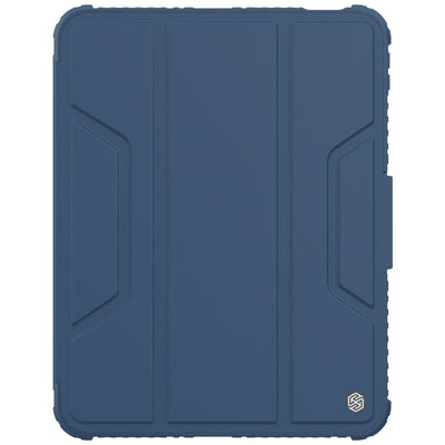 Husa Nillkin Bumper PRO Protective Stand pentru iPad 10.9 2022/11 2025 Sapphire Albastru