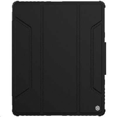 Husa Nillkin Bumper PRO Protective Stand pentru iPad Pro 12.9 2020/21/22/ Air 13 2024/25/26 Negru