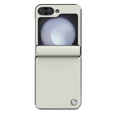 Husa Nillkin Camshield Flip pentru Samsung Galaxy Z Flip 6/7 FE Alb
