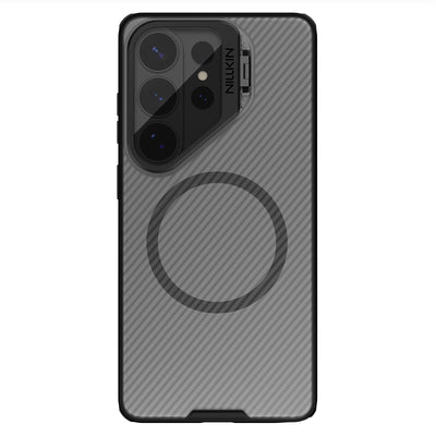 Husa Nillkin Camshield Prop Magnetic (Transparent lentila) pentru Samsung Galaxy S26 Ultra Transparent Negru