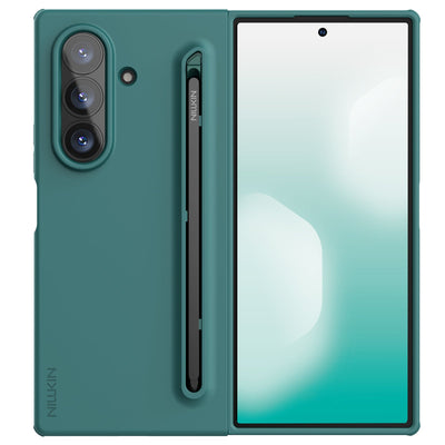 Husa Nillkin Flex Pure Fold Pen Slot pentru Samsung Galaxy Z Fold 7 Verde deschis