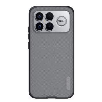 Husa Nillkin Super Frosted PRO pentru Poco F8 Ultra Transparent Negru