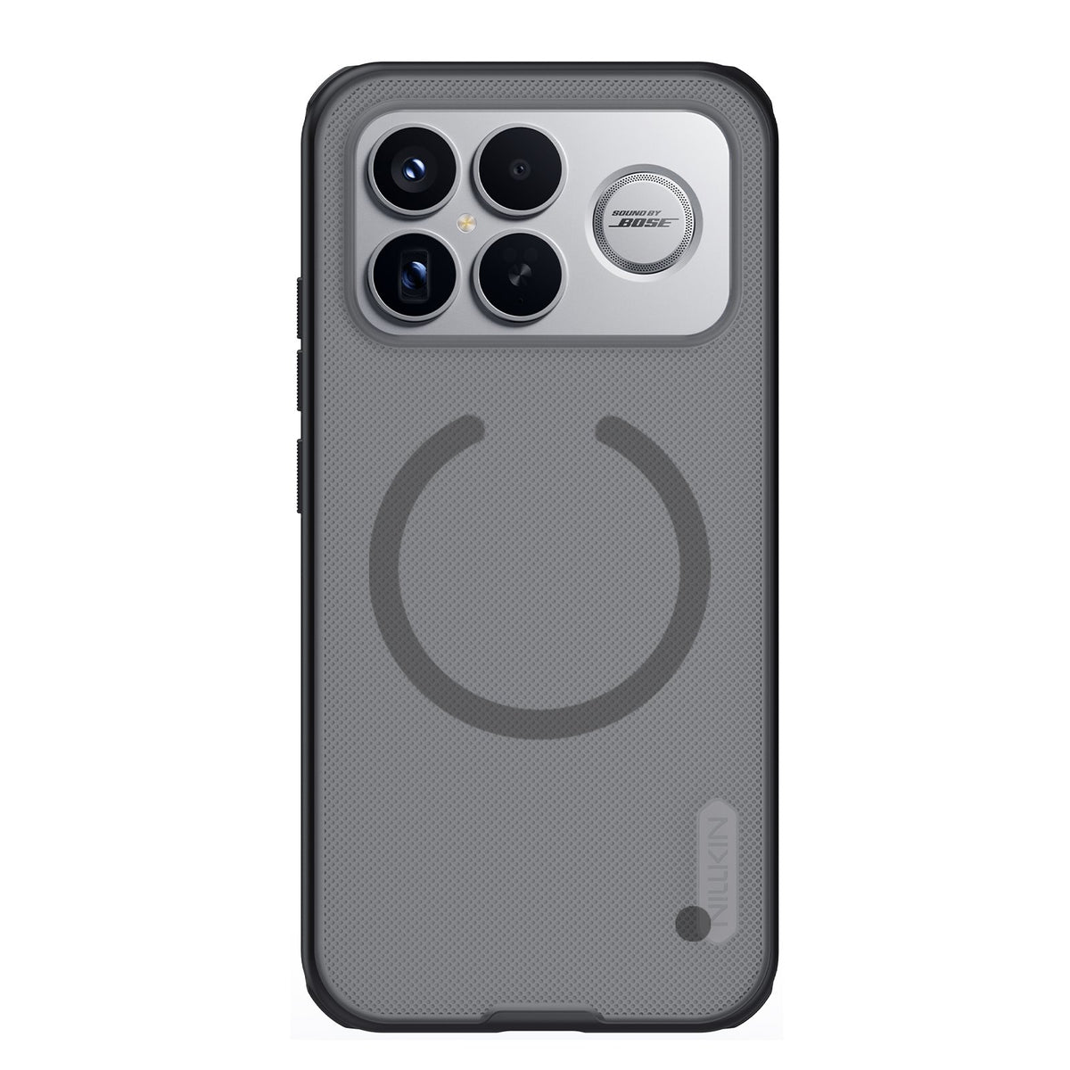 Husa Nillkin Super Frosted PRO Magnetic pentru Poco F8 Ultra Transparent Negru