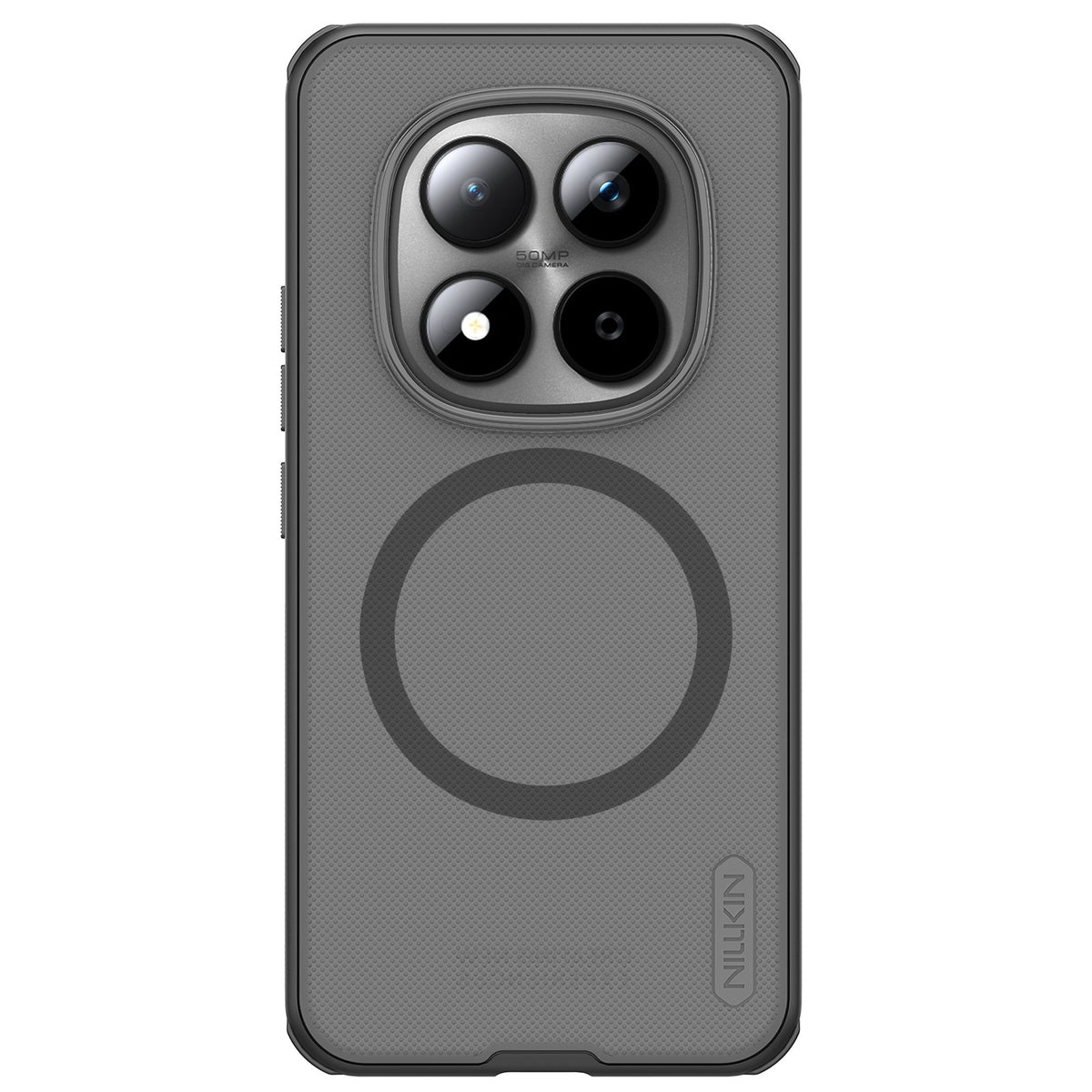 Husa Nillkin Super Frosted PRO Magnetic pentru Xiaomi Redmi Note 15 Pro 5G Transparent Negru