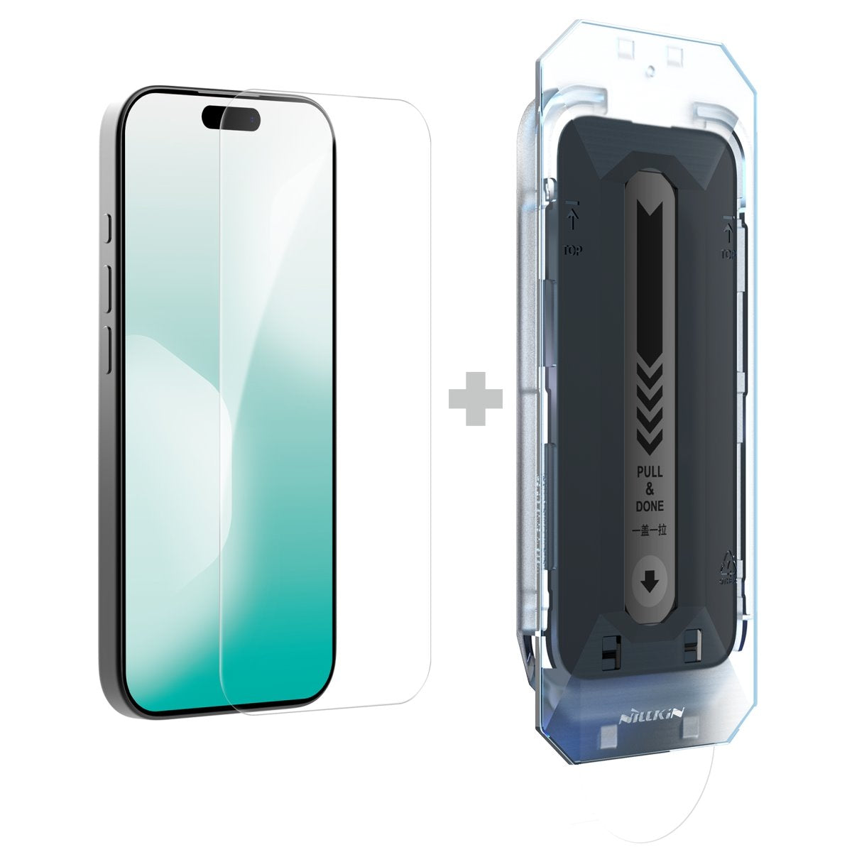 Folie Nillkin sticla 0.2mm H+ PRO 2.5D Anti-reflective pentru Apple iPhone 17 (cu Applicator)