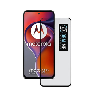 Folie Obal:ME 5D sticla protectie pentru Motorola G15/G15 Power Negru