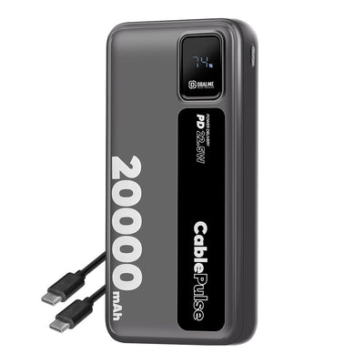 Acumulator extern Obal:ME Cablepulse 20000mAh 22,5W Negru