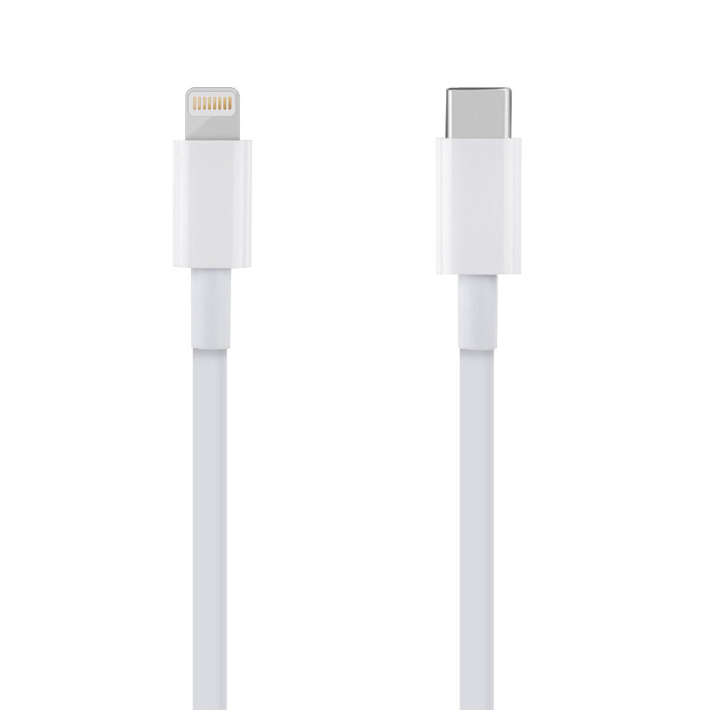 Cablu Obal:ME Fast Charge Usb-c/Lightning 1m Alb