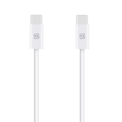 Cablu Obal:ME Longrun Usb-c/Usb-c 60W 1m Alb