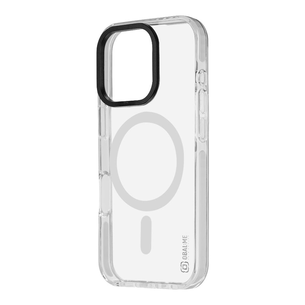 Husa Obal:ME Magnetix Bumper pentru Apple iPhone 16 Pro Alb