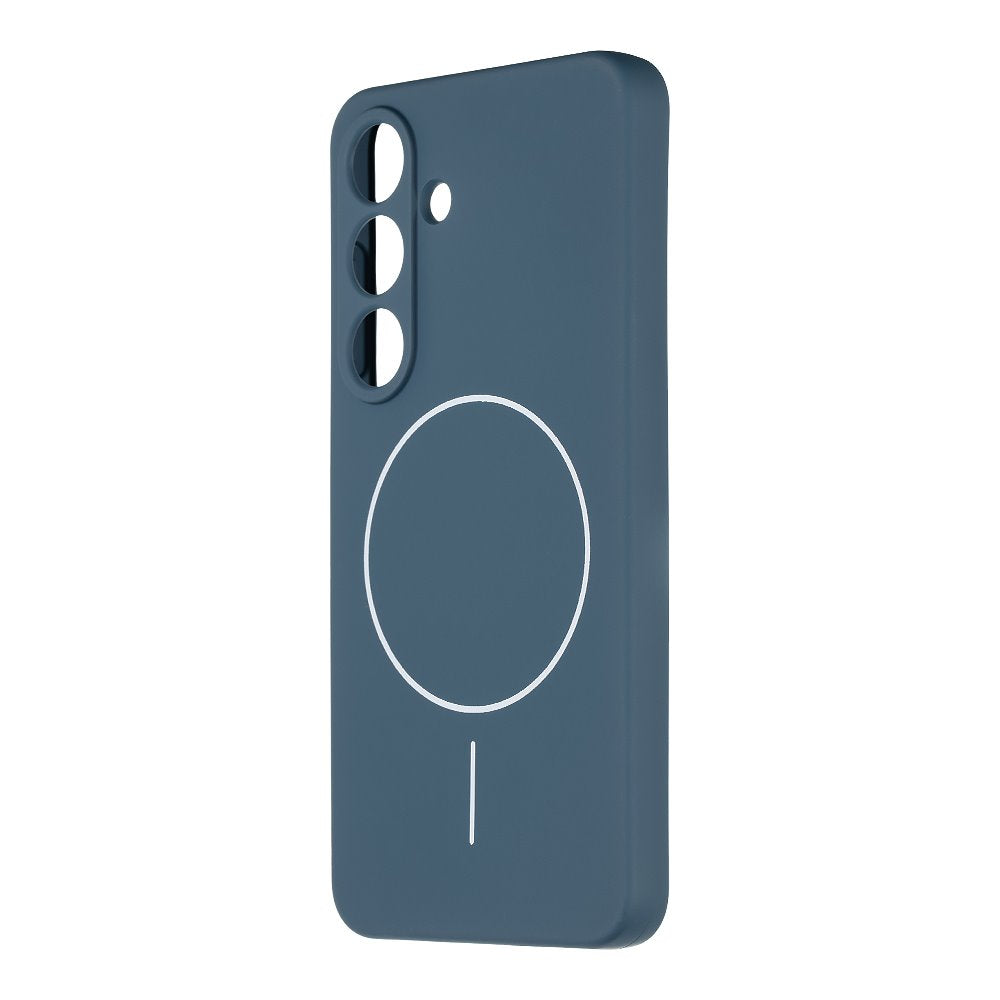 Husa Obal:ME Magnetix mat TPU pentru Samsung Galaxy S25 Albastru