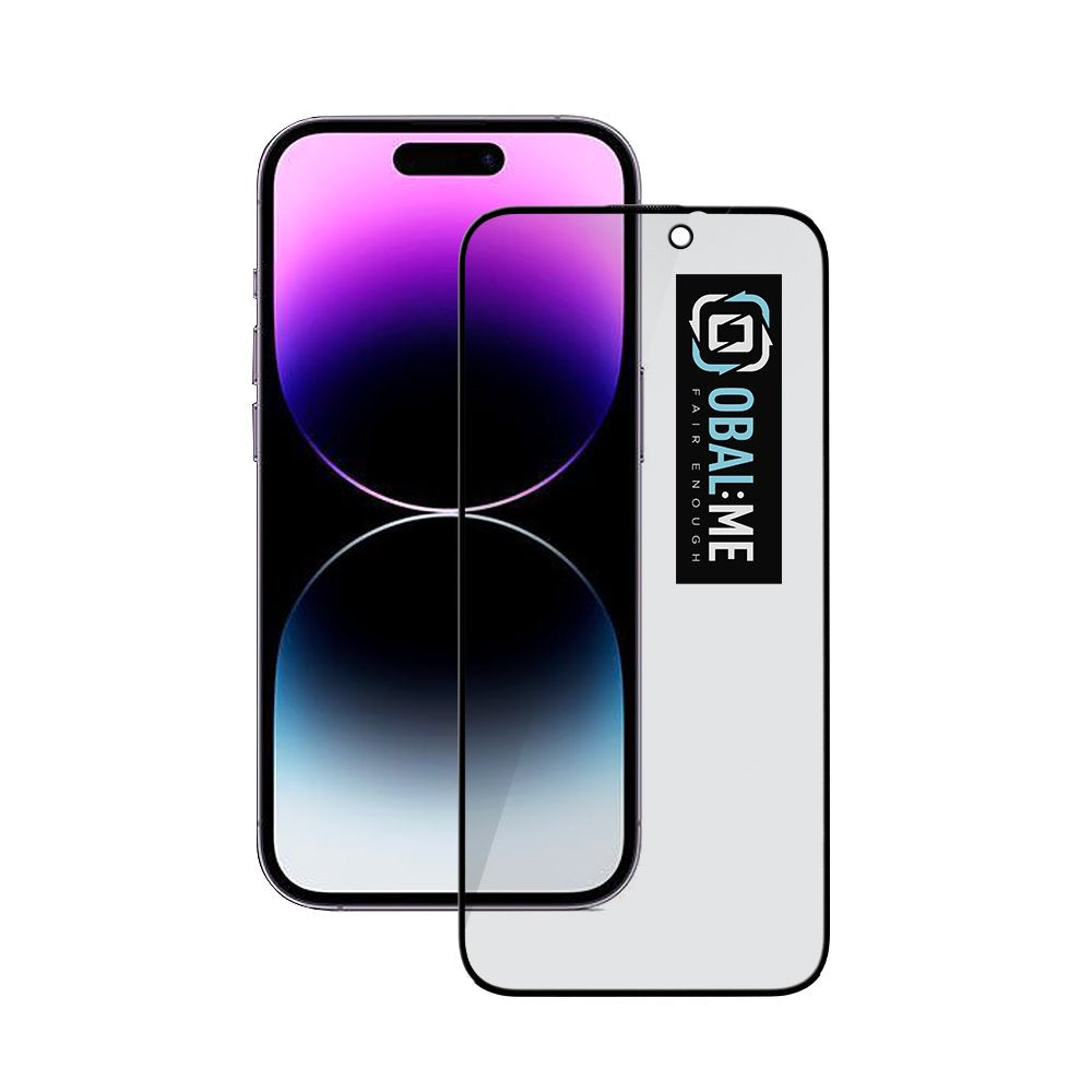 Folie Obal:ME Privacy 5D sticla protectie pentru Apple iPhone 14 Pro Negru