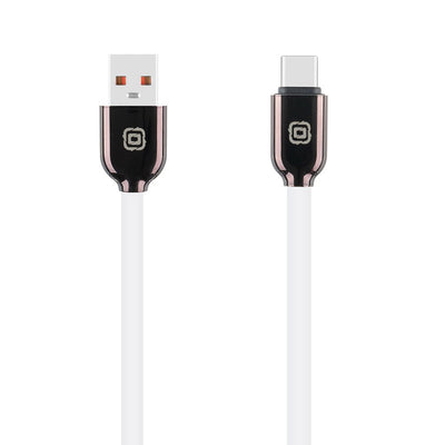 Cablu Obal:ME Sleek Usb-a/Usb-c Alb