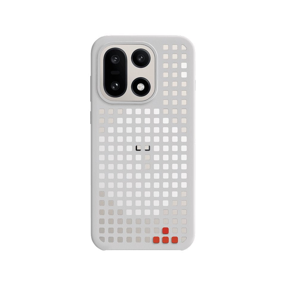 Husa OnePlus Hole-pattern Magnetic pentru 15 5G Gri