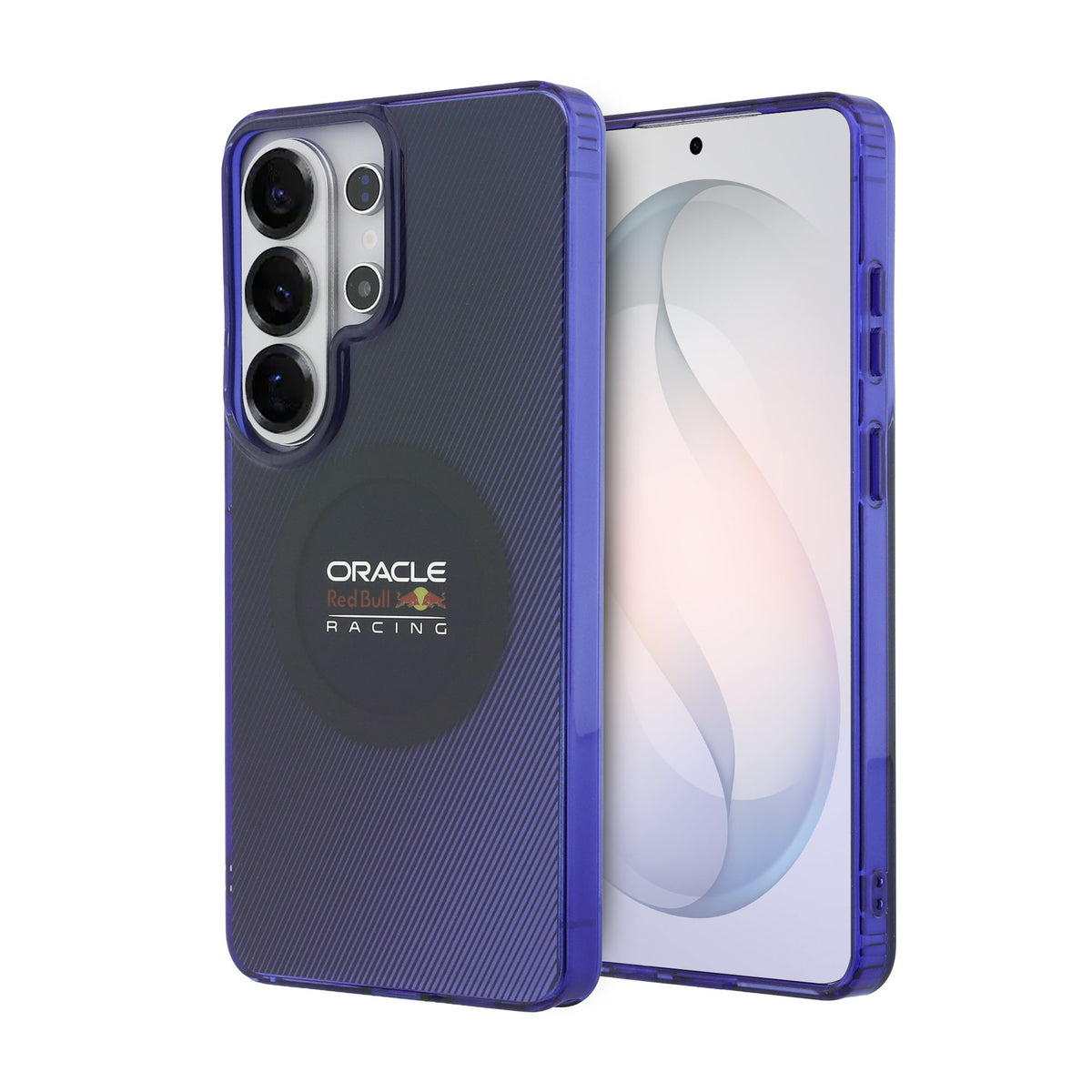 Husa Rosu Bull PC Double Layer Blended Lines Magnetic pentru Samsung Galaxy S26 Ultra Navy