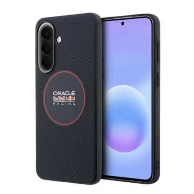 Husa Rosu Bull piele sintetica Rosu Ring Magsafe pentru Samsung Galaxy A57 Navy