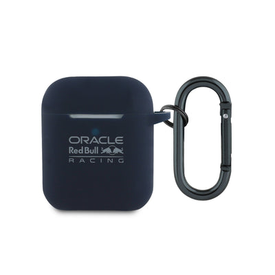 Husa Rosu Bull Silicone pentru AirPods 1/2 Navy