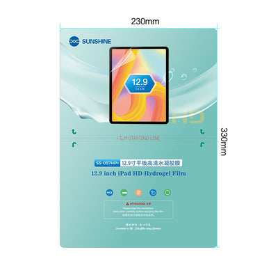 Folie Sunshine Ss-057hp+ Hydrogel Films pentru tableta (12,9 Inch) Pack 20 Pcs