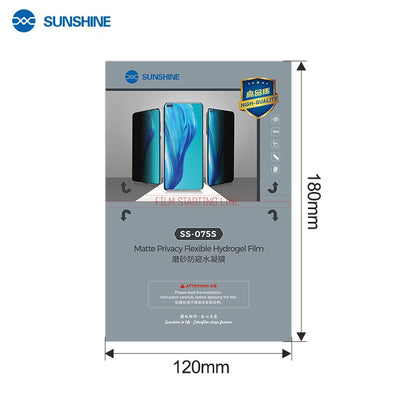 Folie Sunshine Hydrogel Privacy Films pentru Smartphones Pack 50 Pcs