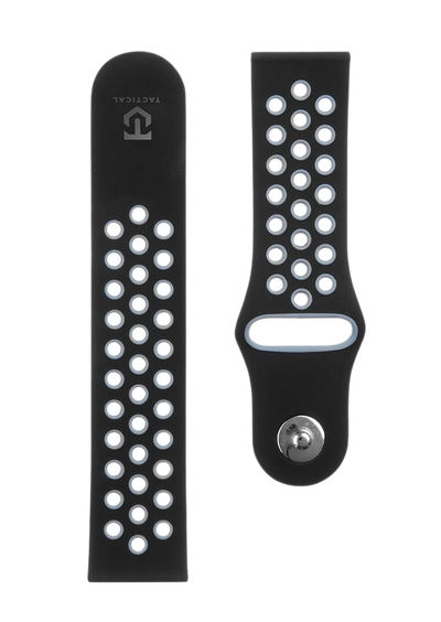 Curea Tactical 267 Double silicon 22mm Negru/Gri