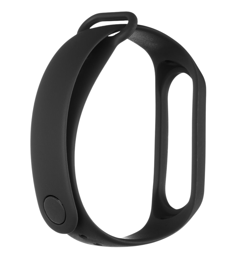 Curea Tactical 513 Silicone pentru Xiaomi Mi Band 3/4 Negru