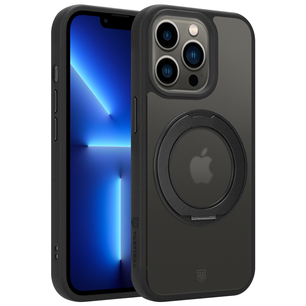 Husa Tactical Magforce Hyperstand pentru Apple iPhone 13 Pro Asphalt