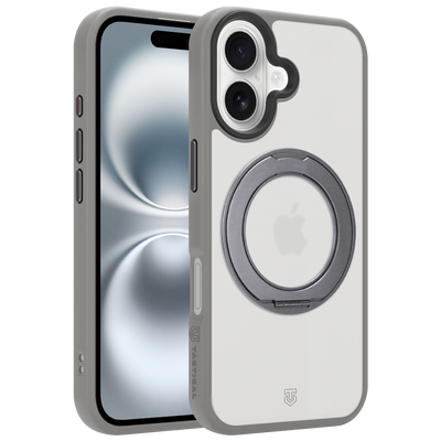 Husa Tactical Magforce Hyperstand pentru Apple iPhone 16 Gri deschis