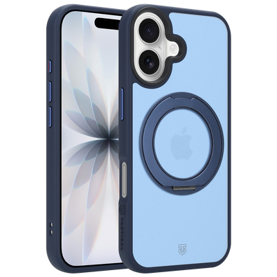 Husa Tactical Magforce Hyperstand pentru Apple iPhone 17 Deep Albastru