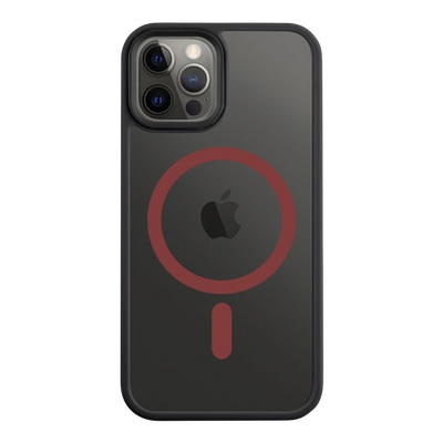 Husa Tactical Magforce Hyperstealth 2.0 pentru Apple iPhone 12/12 Pro Negru/Rosu