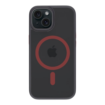 Husa Tactical Magforce Hyperstealth 2.0 pentru Apple iPhone 15 Negru/Rosu
