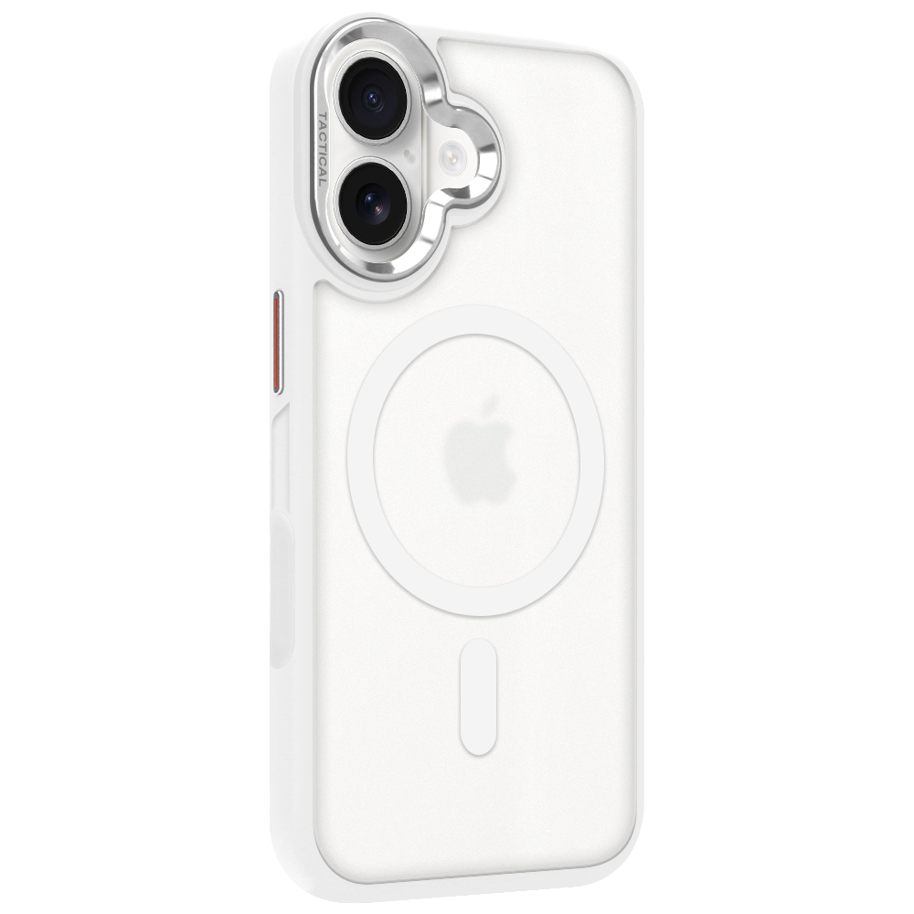 Husa Tactical Magforce Hyperstealth 3.0 pentru Apple iPhone 16 Snow Alb