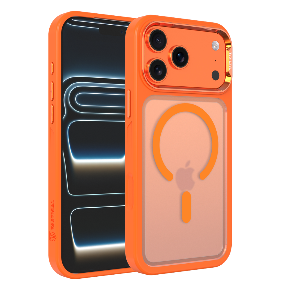 Husa Tactical Magforce Hyperstealth 3.0 pentru Apple iPhone 17 Pro Max/18 Pro Max Agent Portocaliu