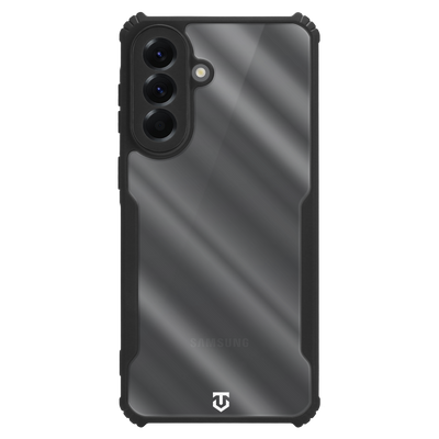 Husa Tactical Quantum Stealth pentru Samsung Galaxy A57 Transparent/Negru