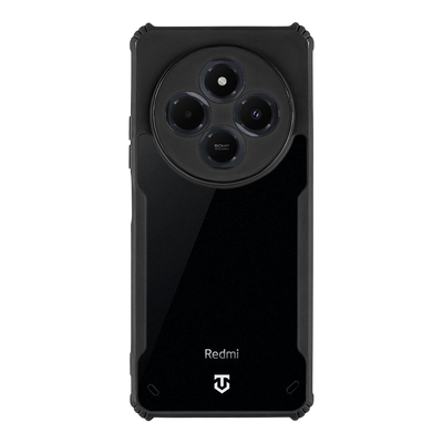 Husa Tactical Quantum Stealth pentru Xiaomi Redmi 14C 4G/A4 5G/Poco C75 Transparent/Negru