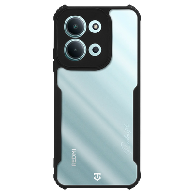 Husa Tactical Quantum Stealth pentru Xiaomi Redmi 15C 4G/5G Transparent/Negru