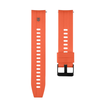 Curea Tactical Quick Release silicon 20mm Portocaliu