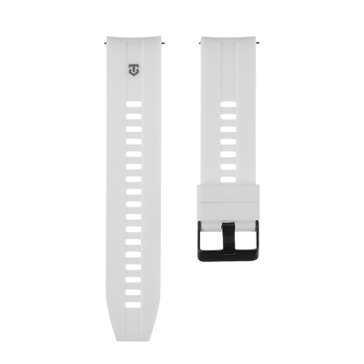 Curea Tactical Quick Release silicon 24mm Alb