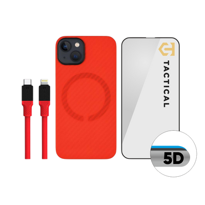 Husa Tactical Rosu Limited Edition Combo pentru Apple iPhone 13