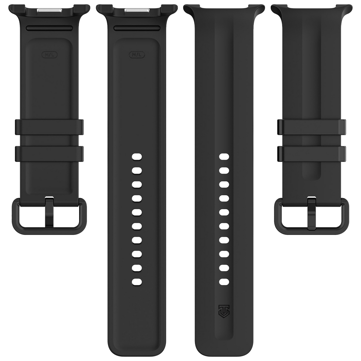Curea Tactical Silicone pentru Samsung Galaxy Watch 8/9 Negru