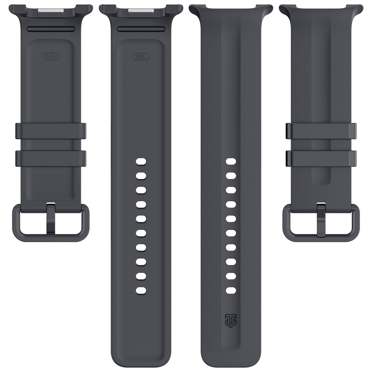 Curea Tactical Silicone pentru Samsung Galaxy Watch 8/9 Gri