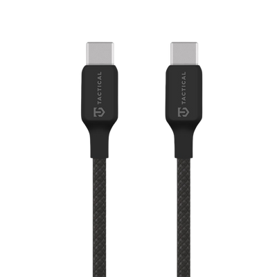 Cablu Tactical Stitch Thread Usb-c/Usb-c 1m Negru